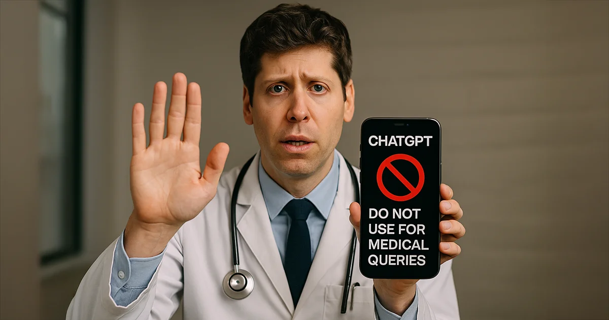 Sam Altman als Arzt warnt vor Medizinische Anfragen